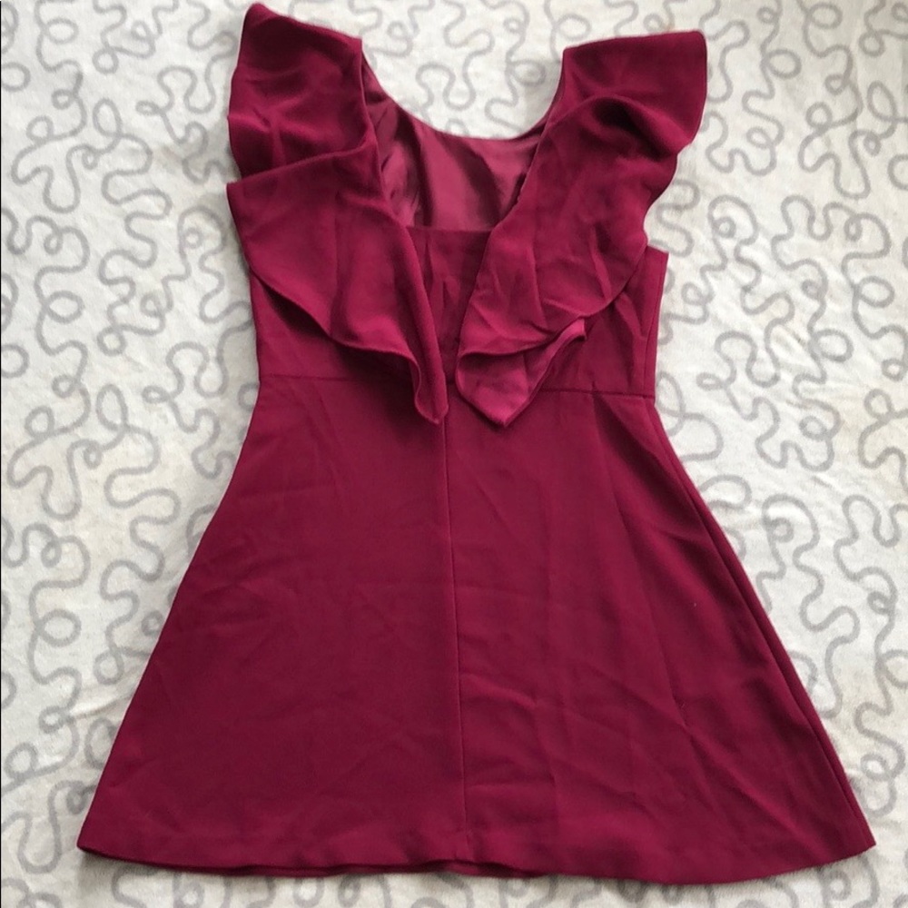 BCBGeneration Ruffle Sleeve Dress - Picture 3 of 5